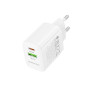 Мережевий зарядний пристрій Borofone BN29 Fuente GaN PD30W+QC3.0