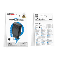 Мережевий зарядний пристрій Borofone BAS73A Source PD20W