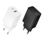 Мережевий зарядний пристрій Borofone BAS74A Source PD20W+QC3.0