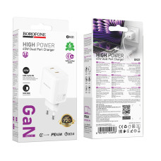 Мережевий зарядний пристрій Borofone BN31 Cargador QC3.0+PD45W