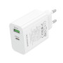 Мережевий зарядний пристрій Borofone BA108A Stellar PD30W+QC3.0