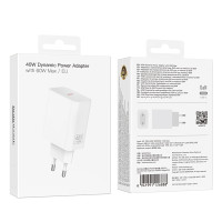 Мережевий зарядний пристрій Borofone BA109A Star GaN PD40W