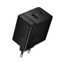 Мережевий зарядний пристрій Borofone BAS16A Erudite GaN PD45W+QC3.0
