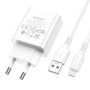Мережевий зарядний пристрій Borofone BA74A Aspirer QC3.0 Micro