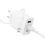 Мережевий зарядний пристрій Borofone BA105A Stellar 15W Micro