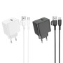 Мережевий зарядний пристрій Borofone BAS12A Erudite QC3.0 Type-C