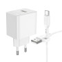 Мережевий зарядний пристрій Borofone BAS12A Erudite QC3.0 Type-C