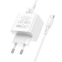 Мережевий зарядний пристрій Borofone BAS12A Erudite QC3.0 Type-C