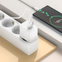 Мережевий зарядний пристрій Borofone BAS12A Erudite QC3.0 Type-C