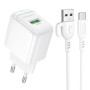 Мережевий зарядний пристрій Borofone BAS42A Potential QC3.0 Type-C