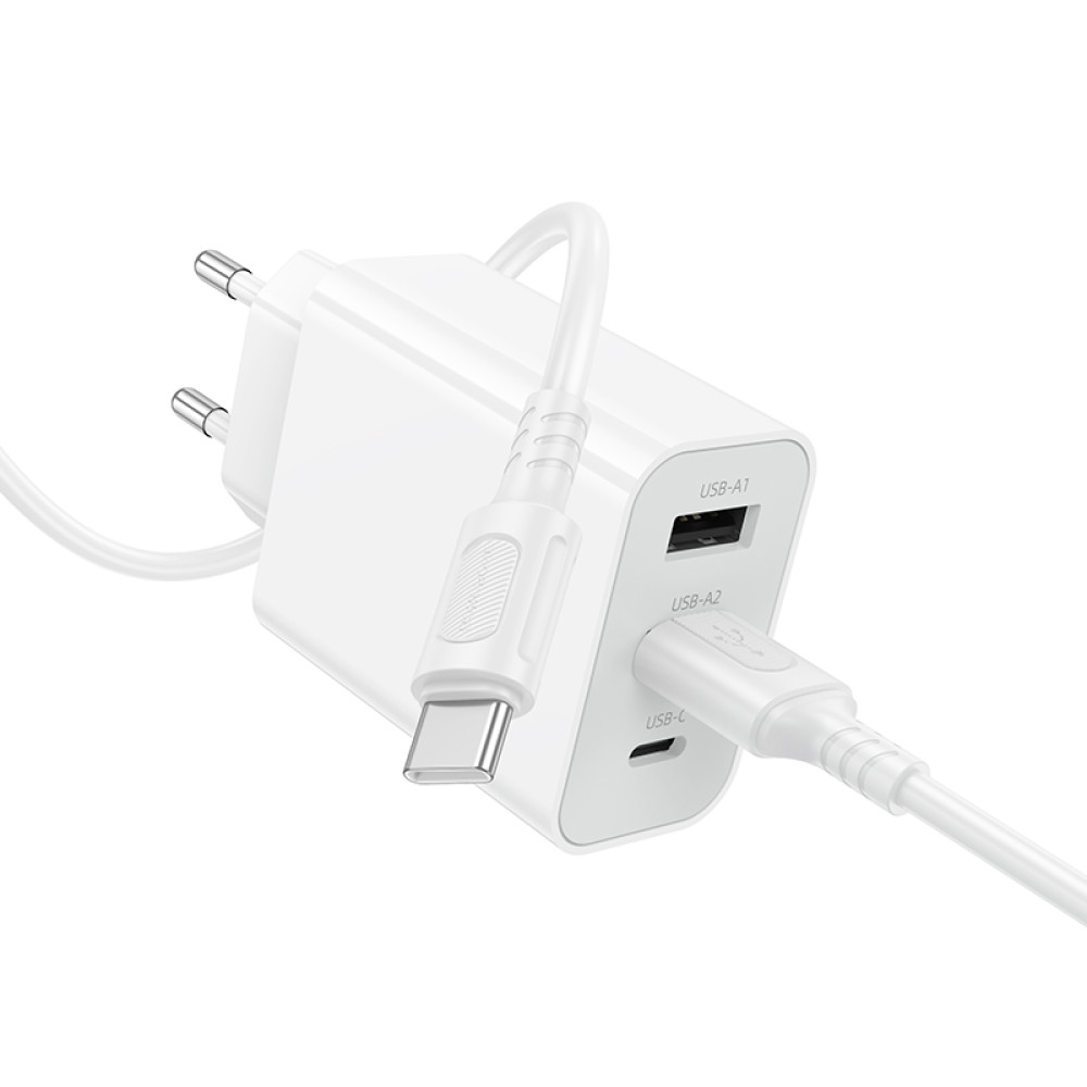 Мережевий зарядний пристрій Borofone BA105A Stellar 15W Type-C
