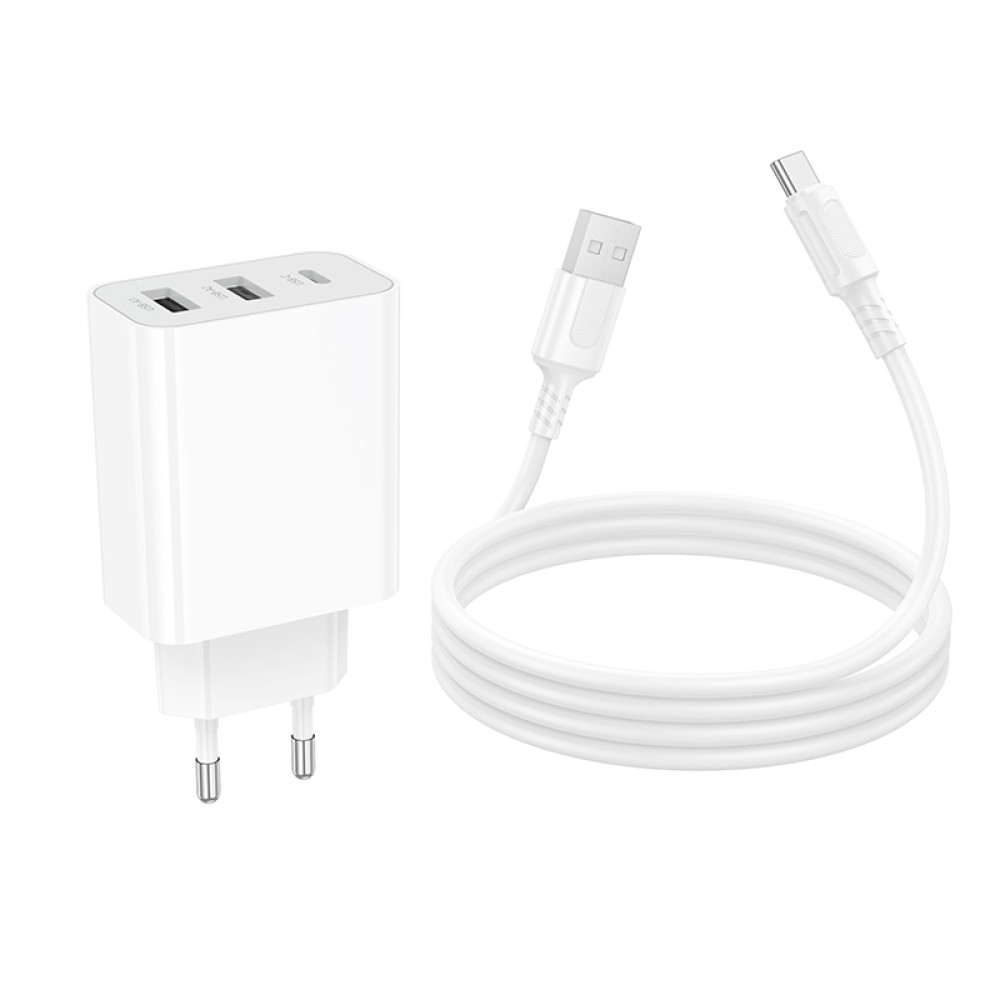 Мережевий зарядний пристрій Borofone BA105A Stellar 15W Type-C