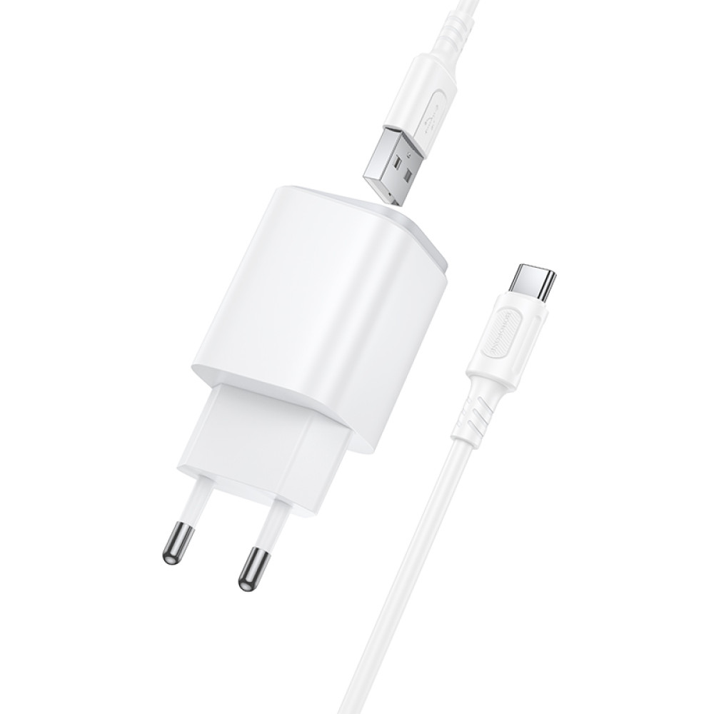 Мережевий зарядний пристрій Borofone BAS82A Star QC3.0 Type-C