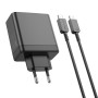 Мережевий зарядний пристрій Borofone BN12 Manager PD65W+QC3.0 Type-C to Type-C