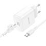 Мережевий зарядний пристрій Borofone BA81A PD20W Type-C to Type-C