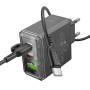 Мережевий зарядний пристрій Borofone BAS34A Treasure PD65W+QC3.0 Type-C to Type-C