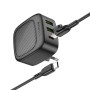 Мережевий зарядний пристрій Borofone BAS23A Lucky PD30W+QC3.0 Type-C to Type-C