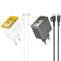 Мережевий зарядний пристрій Borofone BAS32A Treasure PD30W+QC3.0 Type-C to Type-C