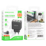 Мережевий зарядний пристрій Borofone BAS32A Treasure PD30W+QC3.0 Type-C to Type-C