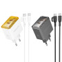 Мережевий зарядний пристрій Borofone BAS33A Treasure PD45W Type-C to Type-C
