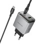 Мережевий зарядний пристрій Borofone BN20 Lena PD35W+QC3.0 Type-C to Type-C