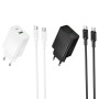 Мережевий зарядний пристрій Borofone BAS76A Source PD30W+QC3.0 Type-C to Type-C