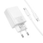 Мережевий зарядний пристрій Borofone BAS76A Source PD30W+QC3.0 Type-C to Type-C
