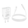 Мережевий зарядний пристрій Borofone BA109A Star GaN PD40W Type-C to Type-C