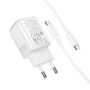 Мережевий зарядний пристрій Borofone BAS83A Star PD20W+QC3.0 Type-C to Type-C