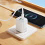 Мережевий зарядний пристрій Borofone BAS83A Star PD20W+QC3.0 Type-C to Type-C