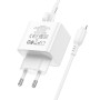 Мережевий зарядний пристрій Borofone BAS13A Erudite PD20W Type-C to Lightning 