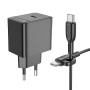 Мережевий зарядний пристрій Borofone BAS15A Erudite PD30W Type-C to Type-C 