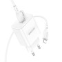 Мережевий зарядний пристрій Borofone BA81A PD20W Type-C to Lightning 