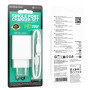 Мережевий зарядний пристрій Borofone BA21A Pro Long journey PD20W Type-C to Lightning 