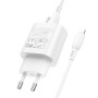 Мережевий зарядний пристрій Borofone BA82A Platinum PD25W Type-C to Lightning