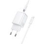 Мережевий зарядний пристрій Borofone BAS83A Star PD20W+QC3.0 Type-C to Lightning