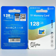 Карта пам'яті MicroSD Borofone 128GB 10 Class без адаптера