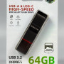 USB флеш Borofone BUD8 64Gb Spirit USB3.2+Type-C Швидкісна