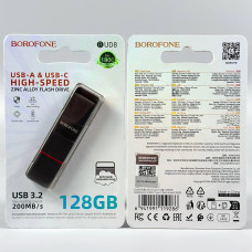 USB флеш Borofone BUD8 128Gb Spirit USB3.2+Type-C Швидкісна