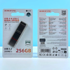 USB флеш Borofone BUD8 256GB Spirit USB3.2+Type-C