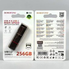 USB флеш Borofone BUD8 256GB Spirit USB3.2+Type-C Швидкісна