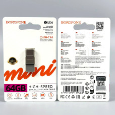 USB флеш Borofone BUD6 64GB Elegance mini USB3.0 Швидкісна