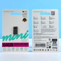 USB флеш Borofone BUD5 64GB Finesse mini USB2.0