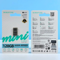 USB флеш Borofone BUD5 128GB Finesse mini USB2.0