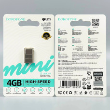 USB флеш Borofone BUD5 4Gb Finesse mini USB2.0