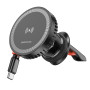 Holder Borofone BH207 Mona magnetic з бездротовою зарядкою 5W, 7.5W, 10W, 15W (with cable)