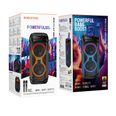 Портативна колонка Borofone BP26 Wave з 2-ма мікрофонами (29,45*28,85*63,05 см)