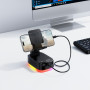 Колонка-підставка для телефону Borofone BR200 Marea RGB (з бездротовой зарядкой)
