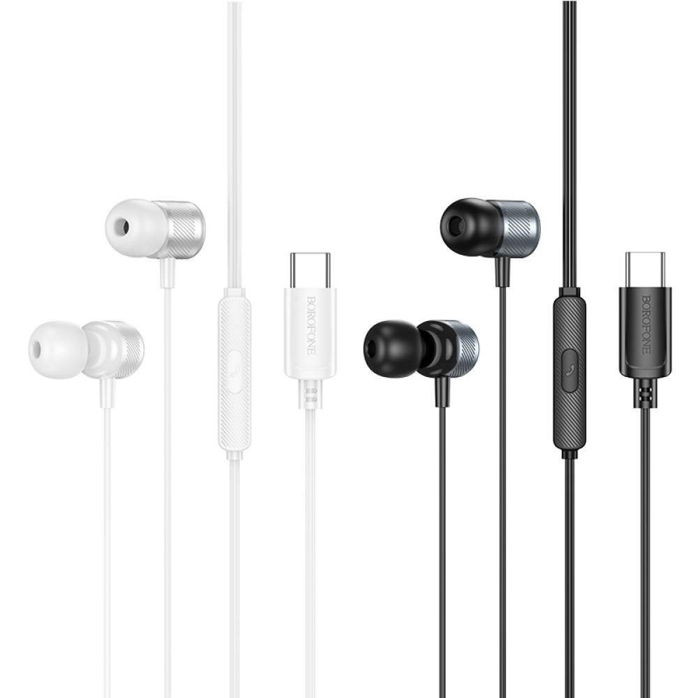 Навушники Borofone BM93 Platinum Type-C 1.2m