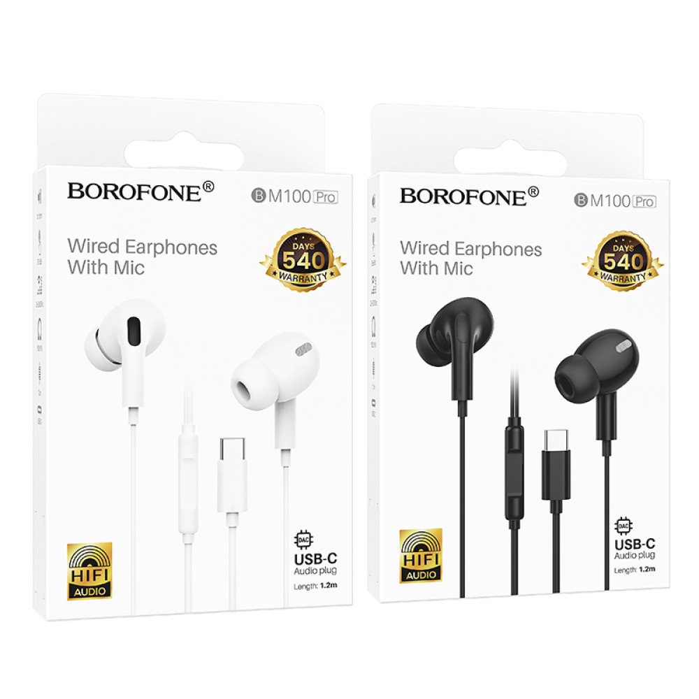 Навушники Borofone BM100 Pro Fuente Type-C